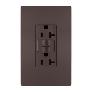 PASS AND SEYMOUR 2097TRDBCC4 GFCI Receptacle, Hospital Grade, Tamper Resistant, 20A | CH4HUG