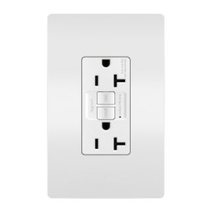PASS AND SEYMOUR 2097W GFCI Receptacle, 20A | CH4JFM