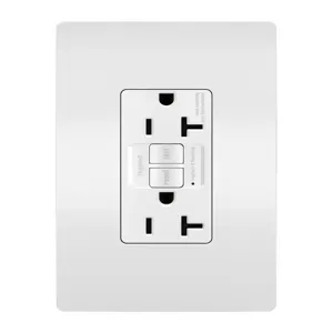 PASS AND SEYMOUR 2097W GFCI Receptacle, 20A | CH4JFM