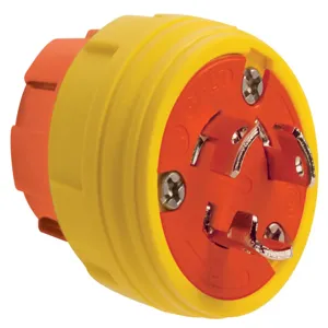 PASS AND SEYMOUR 24W47AM Locking Plug, 15A, 125V | CH4KQF