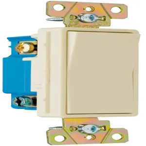 PASS AND SEYMOUR 2603-347I Decorator Paddle Switch, 347V, Double Pole | CH4KEG