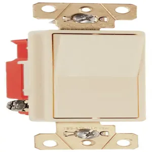 PASS AND SEYMOUR 2623-I Decorator Paddle Switch, Ivory, 120V | CH4KFA