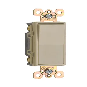 PASS AND SEYMOUR 2628-I Decorator Switch, Illuminated, 120V, 3 Way, Ivory | CH4EBV