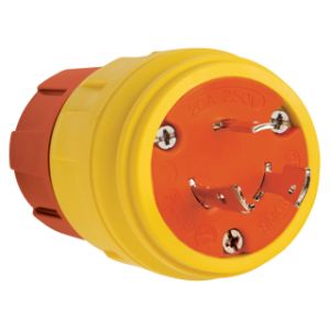 PASS AND SEYMOUR 26W48AM Locking Plug, 20A, 250V | CH4KQM