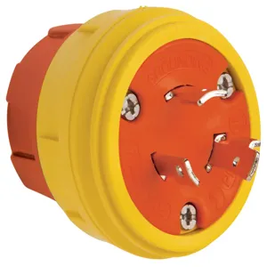 PASS AND SEYMOUR 26W49AM Locking Plug, 20A, 277V | CH4KQN