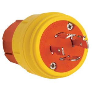 PASS AND SEYMOUR 26W74AM Locking Plug, 20A, 125V, 125/250V | CH4KQK