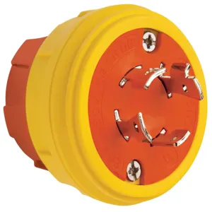 PASS AND SEYMOUR 26W76AM Locking Plug, 20A, 480V | CH4KQQ