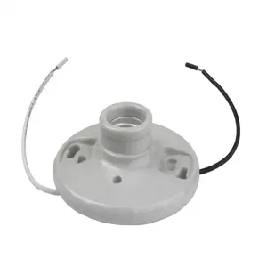 PASS AND SEYMOUR 272-WH6 Medium Base Lampholder, 250 V | CH4EXD