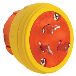 PASS AND SEYMOUR 28W48AM Locking Plug, 30A, 250V | CH4KQU