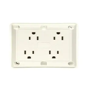 PASS AND SEYMOUR 415-W Quad Receptacle, 125V | CH4KGD