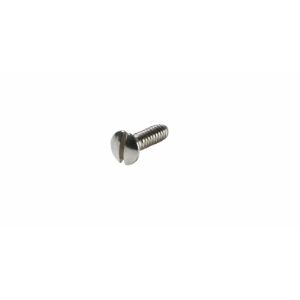 PASS AND SEYMOUR 510-S Wall Plate Screws, Oval Head Milled Slot, 6 x 32 Thread, Stainless Steel | CH4MVP