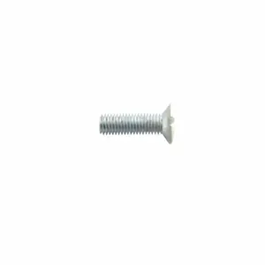 PASS AND SEYMOUR 511-LA Wall Plate Screws, Oval Head Milled Slot, 6 x 32 Thread, Light Almond | CH4MVJ