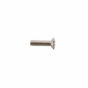 PASS AND SEYMOUR 511-S Wall Plate Screws, Oval Head Milled Slot, 6 x 32 Thread, Stainless Steel | CH4MVN