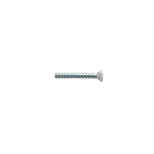 PASS AND SEYMOUR 512-W Wall Plate Screws, Oval Head Milled Slot, 6 x 32 Thread, White | CH4MVR