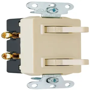 PASS AND SEYMOUR 680-LAG Combination Switch, 15A, 0.43V | CH4BYL