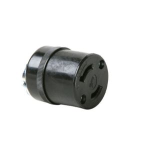 PASS AND SEYMOUR 7506 Connector, 15A, Black | CH3YQK