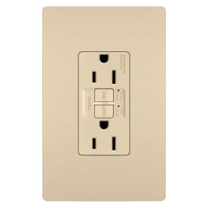 PASS AND SEYMOUR AFGF152TRI GFCI Receptacle, Tamper Resistant, 15A | CH4HXV