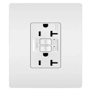 PASS AND SEYMOUR AFGF202TRW GFCI Receptacle, Tamper Resistant, 20A | CH4HZN