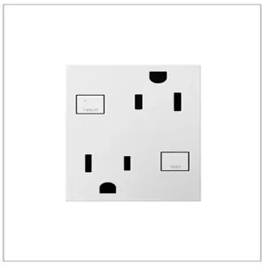 PASS AND SEYMOUR AGFTR2153-W4 GFCI Receptacle, Tamper Resistant, 15A, 125VAC | CH4AKB