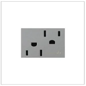 PASS AND SEYMOUR ARCH152-M10 Power Outlet, Half Control, Tamper Resistant, 15A, 125V | CH4AJV