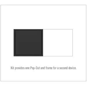 PASS AND SEYMOUR ARPTR152GG2 Power Outlet, 2 Gang, 15A, 125VAC | CH4AKD