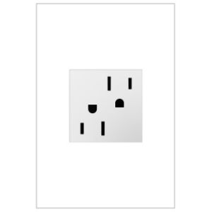 PASS AND SEYMOUR ARTR152-W4 Power Outlet, 15A, 125VAC | CH4AJJ