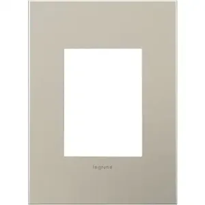 PASS AND SEYMOUR AWC1G3-SN4 Wall Plate, 1 Gang, Nickel | CH4ATY