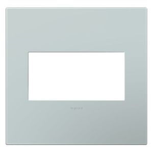 PASS AND SEYMOUR AWP2G-BL4 Wall Plate, Screwless, 2 Gang, Pale Blue | CH4ATE