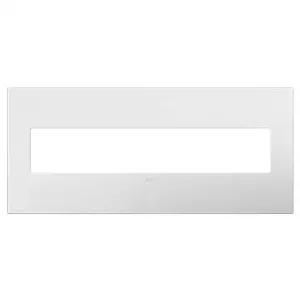 PASS AND SEYMOUR AWP5G-WH1 Wall Plate, Screwless, 5 Gang, Gloss White | CH4ANV