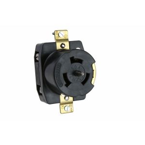 PASS AND SEYMOUR CS6369 Locking Receptacle, 4 Wire | CH4BKT