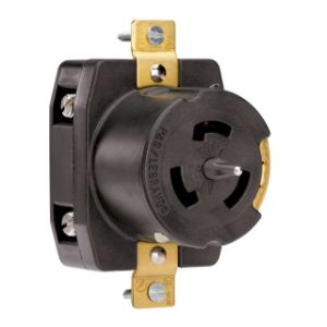 PASS AND SEYMOUR CS8369 Locking Receptacle, 4 Wire | CH4BKV
