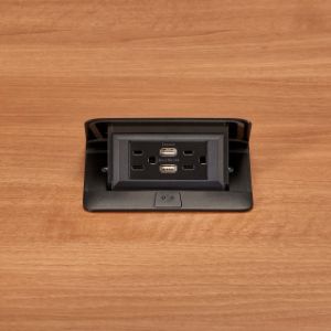 PASS AND SEYMOUR DQFF15UBK USB-Ladebuchse, Single Flip, mit USB | CH4DDJ
