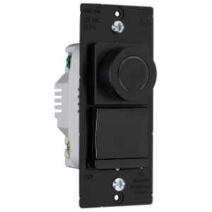 PASS AND SEYMOUR DR703P-BKV Decorator Drehdimmer, 120V, Schwarz | CH4CPP