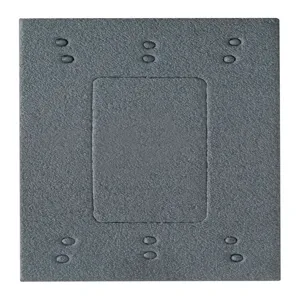 PASS AND SEYMOUR GASKET-3726 Weatherproof Decorator Gasket, 1 Gang, Gray | CH4MXC