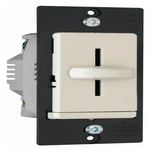 PASS AND SEYMOUR LS600-LA Incandescent Slide Dimmer, 120V, Light Almond | CH4ERA