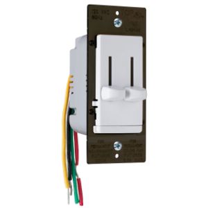 PASS AND SEYMOUR LSDC-16WV Fan Speed Control, White, Single Pole | CH4EQC