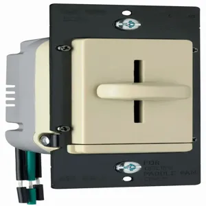 PASS AND SEYMOUR LSDH16-IV Fan Speed Control, Ivory, Single Pole | CH4EPR