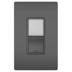 PASS AND SEYMOUR NTL-873BKCC6 Schalter, einpolig, 120 V, 3-Wege, Nachtlicht | CH4JDU