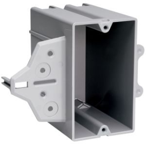PASS AND SEYMOUR P122-C Switch And Outlet Box, 22 In-Cu, Gray | CH4LEW
