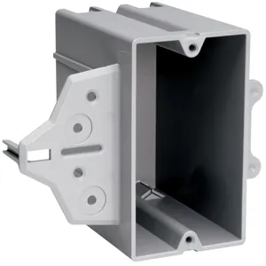 PASS AND SEYMOUR P122-C Switch And Outlet Box, 22 In-Cu, Gray | CH4LEW