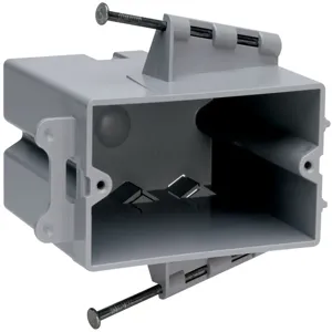 PASS AND SEYMOUR PH1-22-R Switch And Outlet Box, Gray | CH4LET