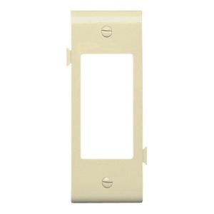 PASS AND SEYMOUR PJSC14-LA Sectional Wall Plate, Blank, Strap Mounted, Center Sections, Light Almond | CH4JPT