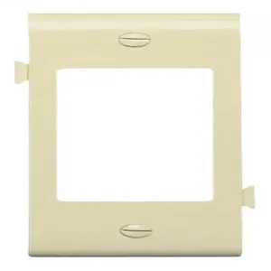 PASS AND SEYMOUR PJSC14-LA Sectional Wall Plate, Blank, Strap Mounted, Center Sections, Light Almond | CH4JPT