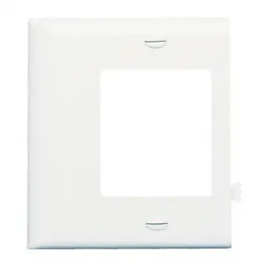 PASS AND SEYMOUR PJSE26-LA Decorator Opening Wall Plate, End Section, Light Almond | CH4JQA