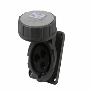 PASS AND SEYMOUR PS320R5-W Pin And Sleeve Receptacle, Watertight, 20A, 277V | CH3ZLZ