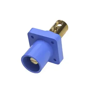 PASS AND SEYMOUR PS40-MRBBL Panel Mount Locking Connector, 400A, 600V | CH4JVK