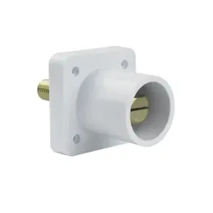 PASS AND SEYMOUR PS40-MRSBW Panel Mount Locking Connector, White, 600V | CH4JVB