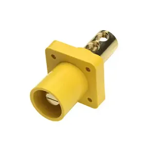 PASS AND SEYMOUR PS40MRB-Y Panel Mount Locking Connector, 400A, 600V | CH4JVD