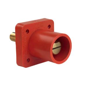 PASS AND SEYMOUR PS40MRSB-O Panel Mount Locking Connector, Orange | CH4JUZ