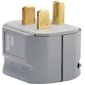 PASS AND SEYMOUR PS5965-GRY Plug, M3, Gray | CH4EWG